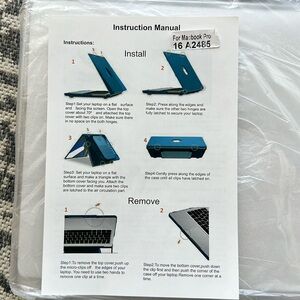 MacBook Pro 16 clear case